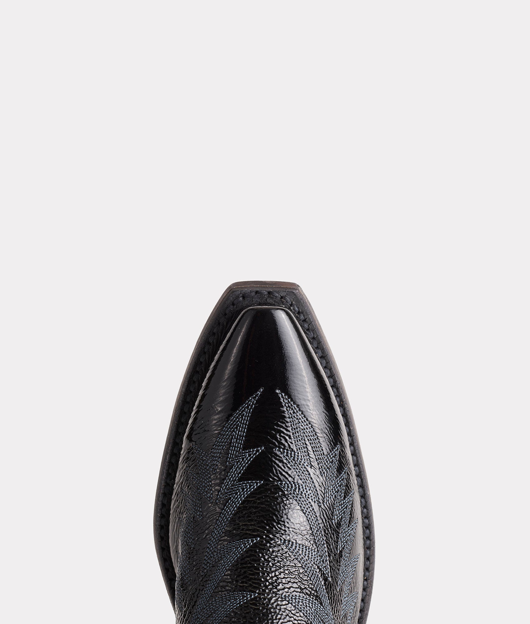 Priscilla :: Crinkle Patent Black - Image 7