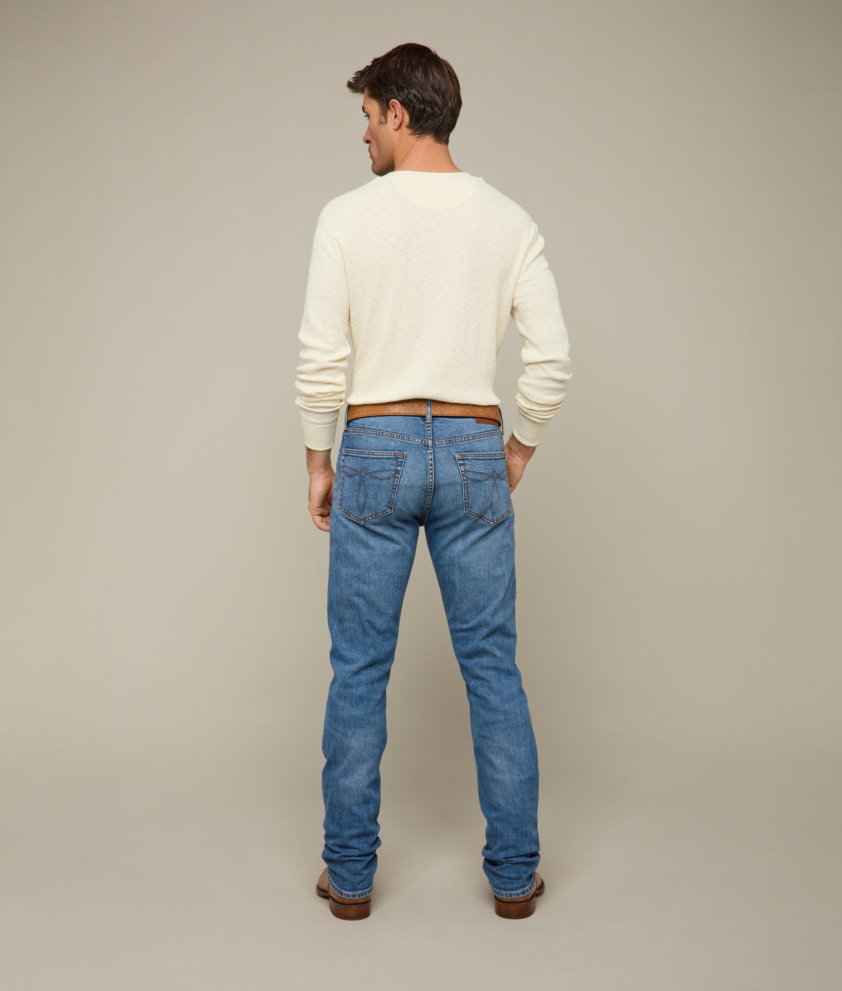 Jesse Men's Slim Straight Jean :: True Blue - Image 4