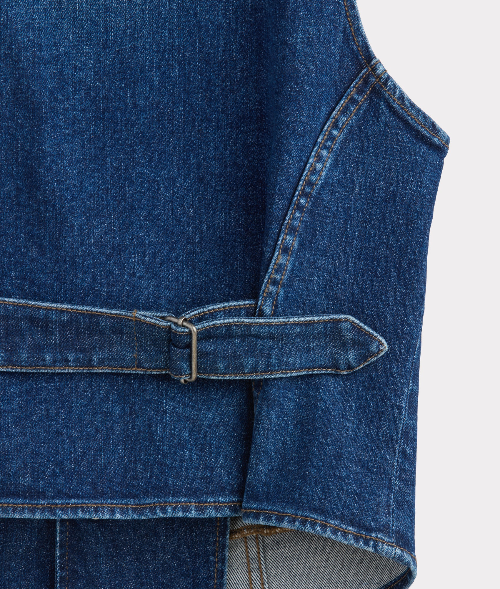 Riley Denim Vest :: Summer Moon - Image 7