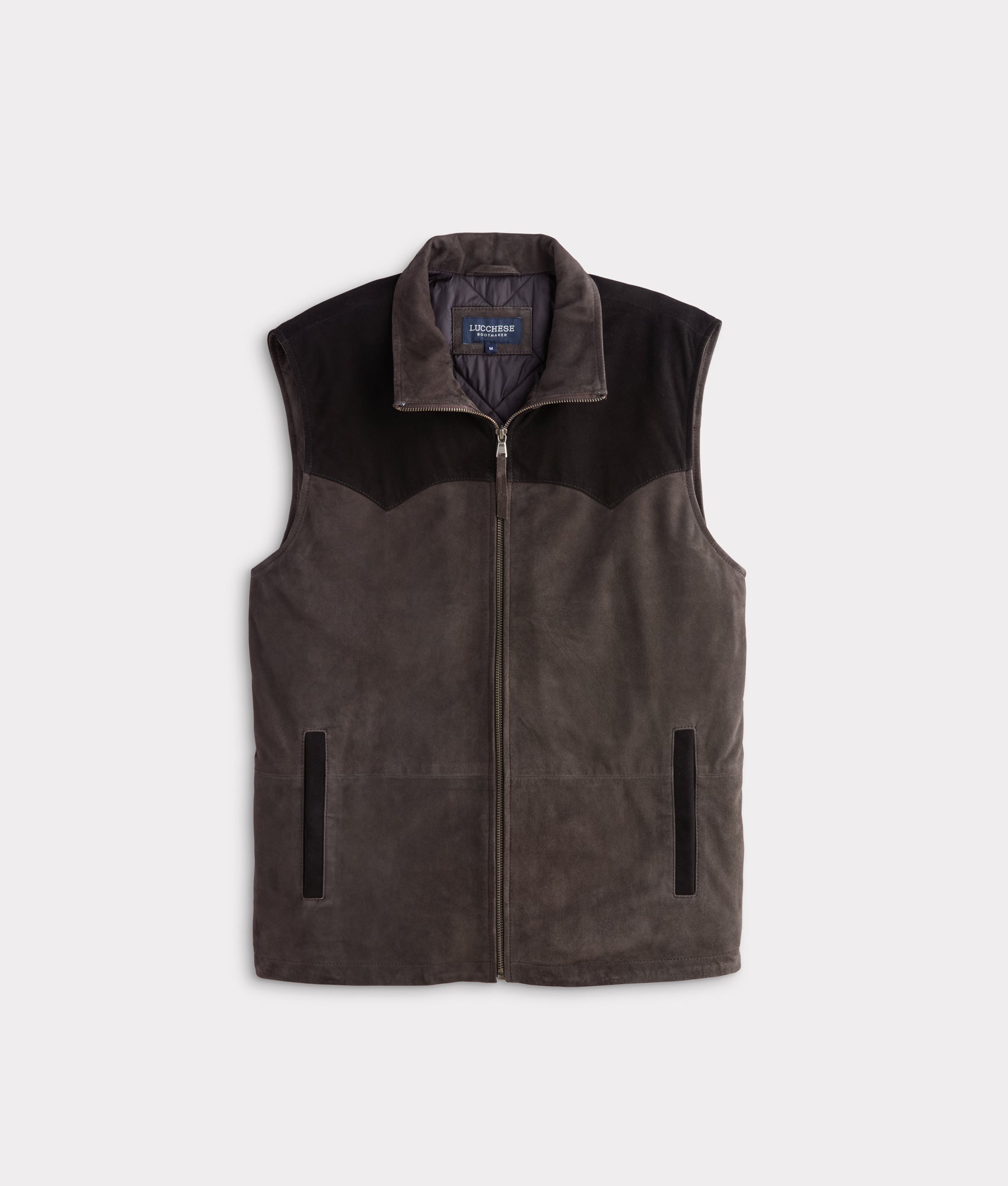 Rit Two-Tone Vest :: Charcoal