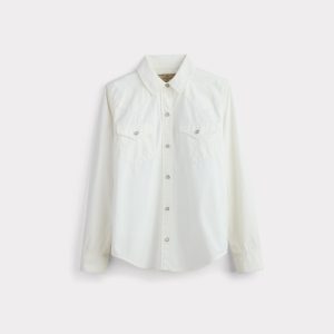 Reese Women's Snap Shirt :: Blanco