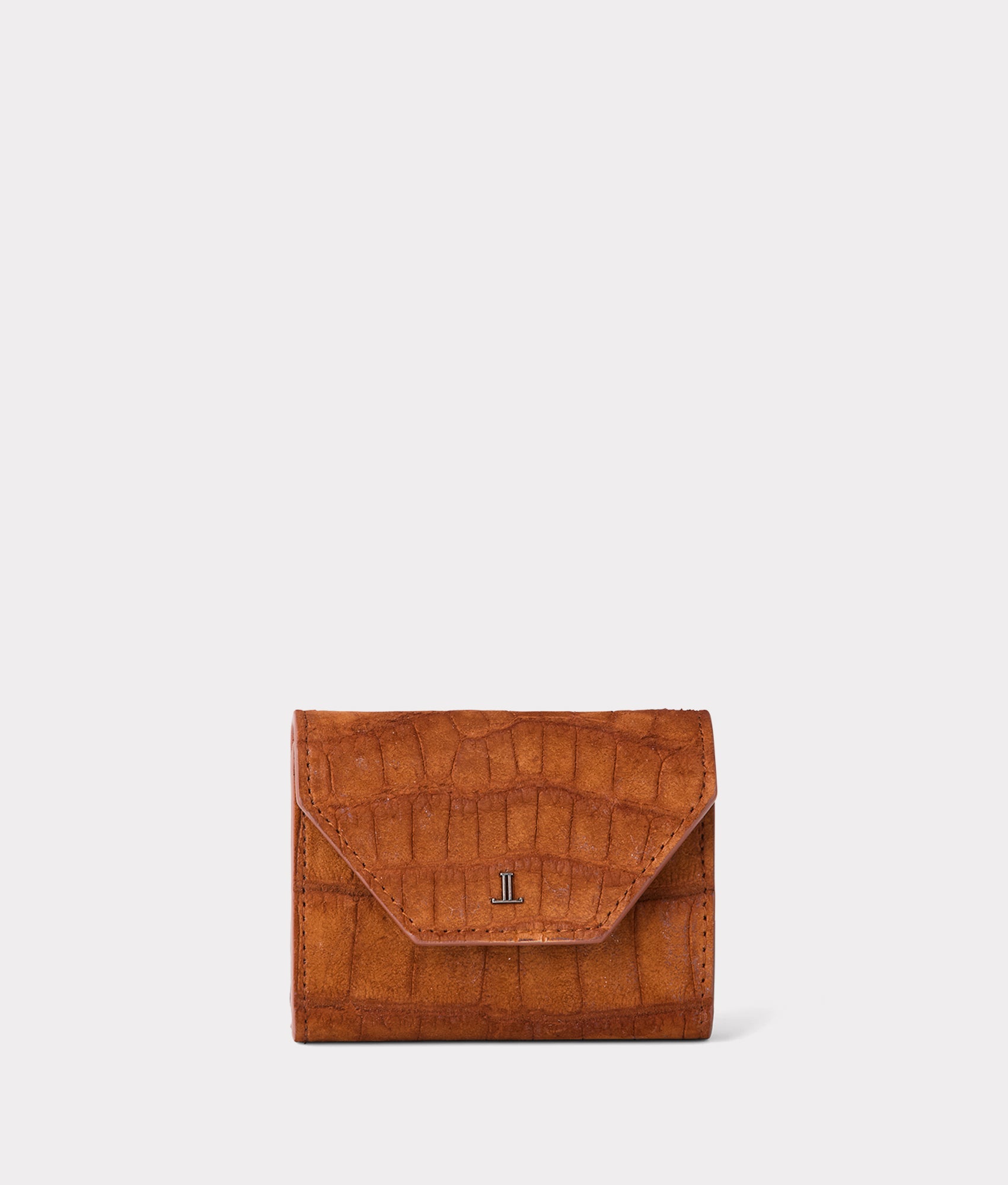 Exotic Short Wallet On A Chain :: Cognac - Image 7