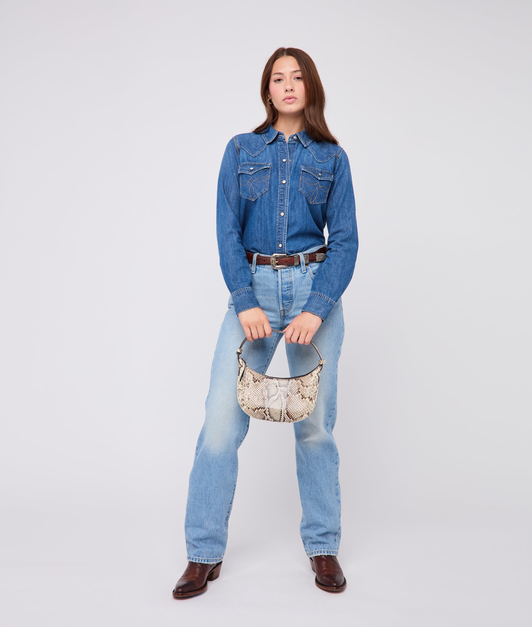 Mini Heidi Hobo Bag :: Natural - Image 3