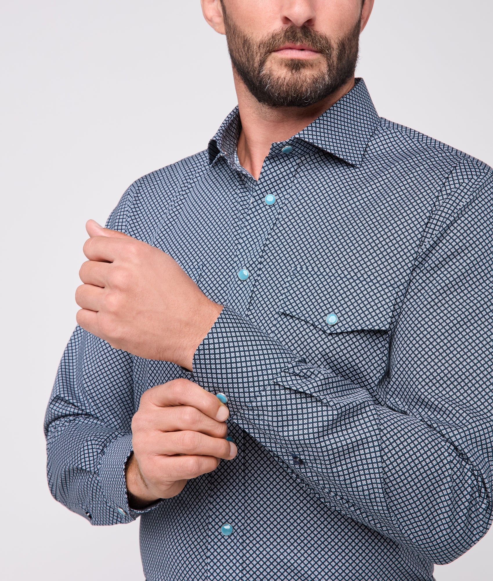 El Paso Classic Fit :: Grey/Multi - Image 12