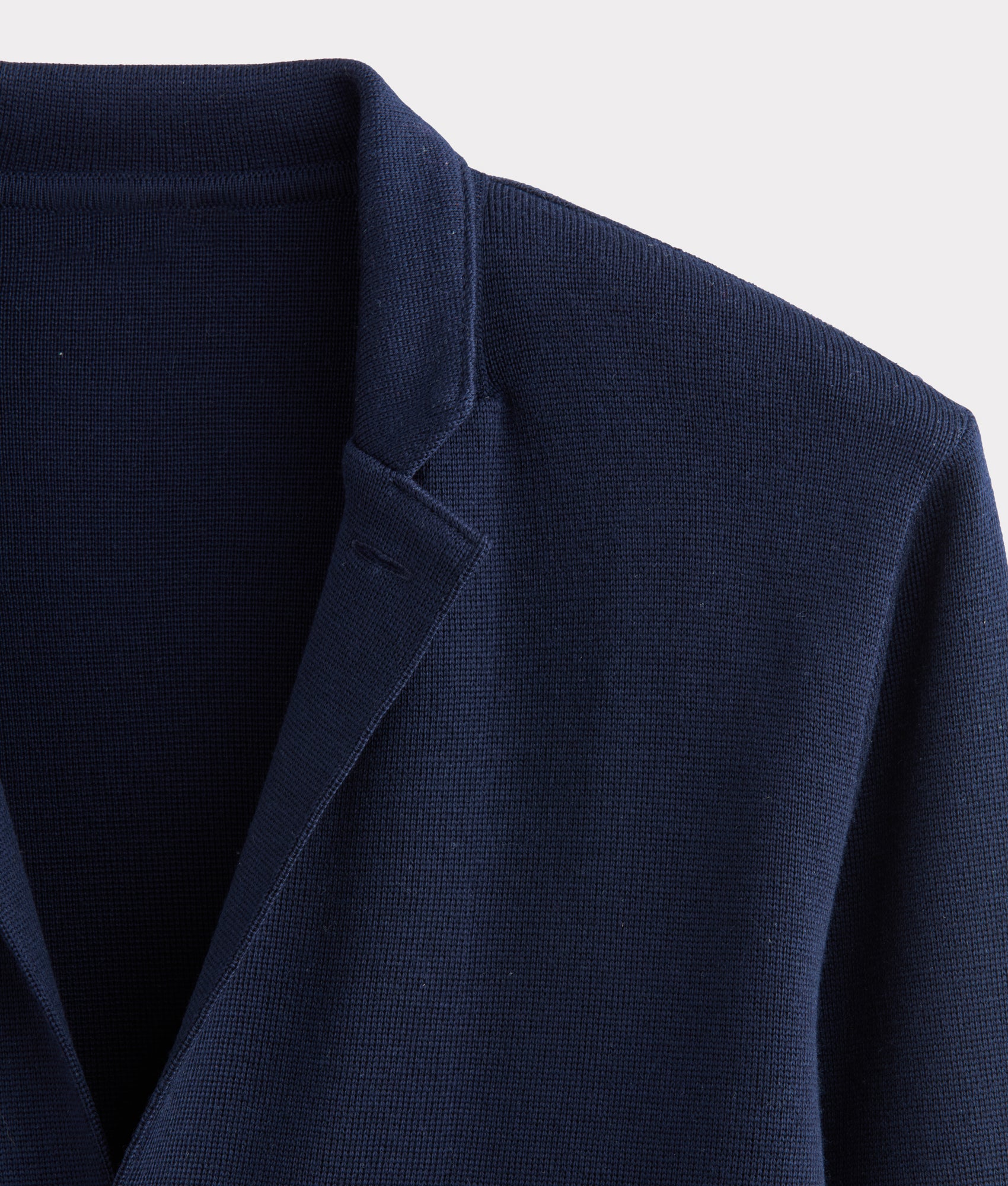 Cole Sweater Jacket :: Navy - Image 8