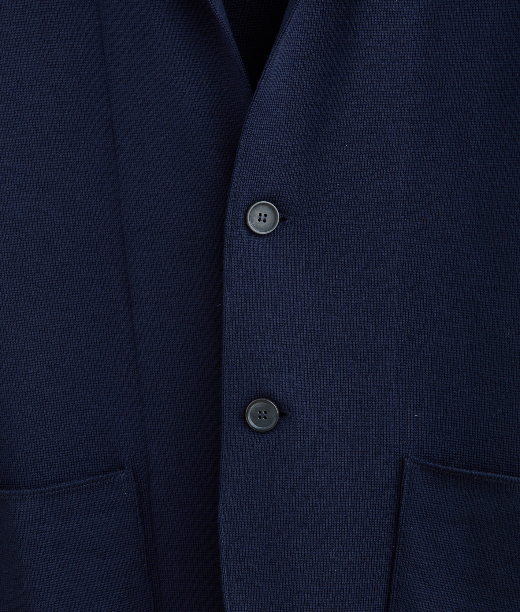 Cole Sweater Jacket :: Navy - Image 9