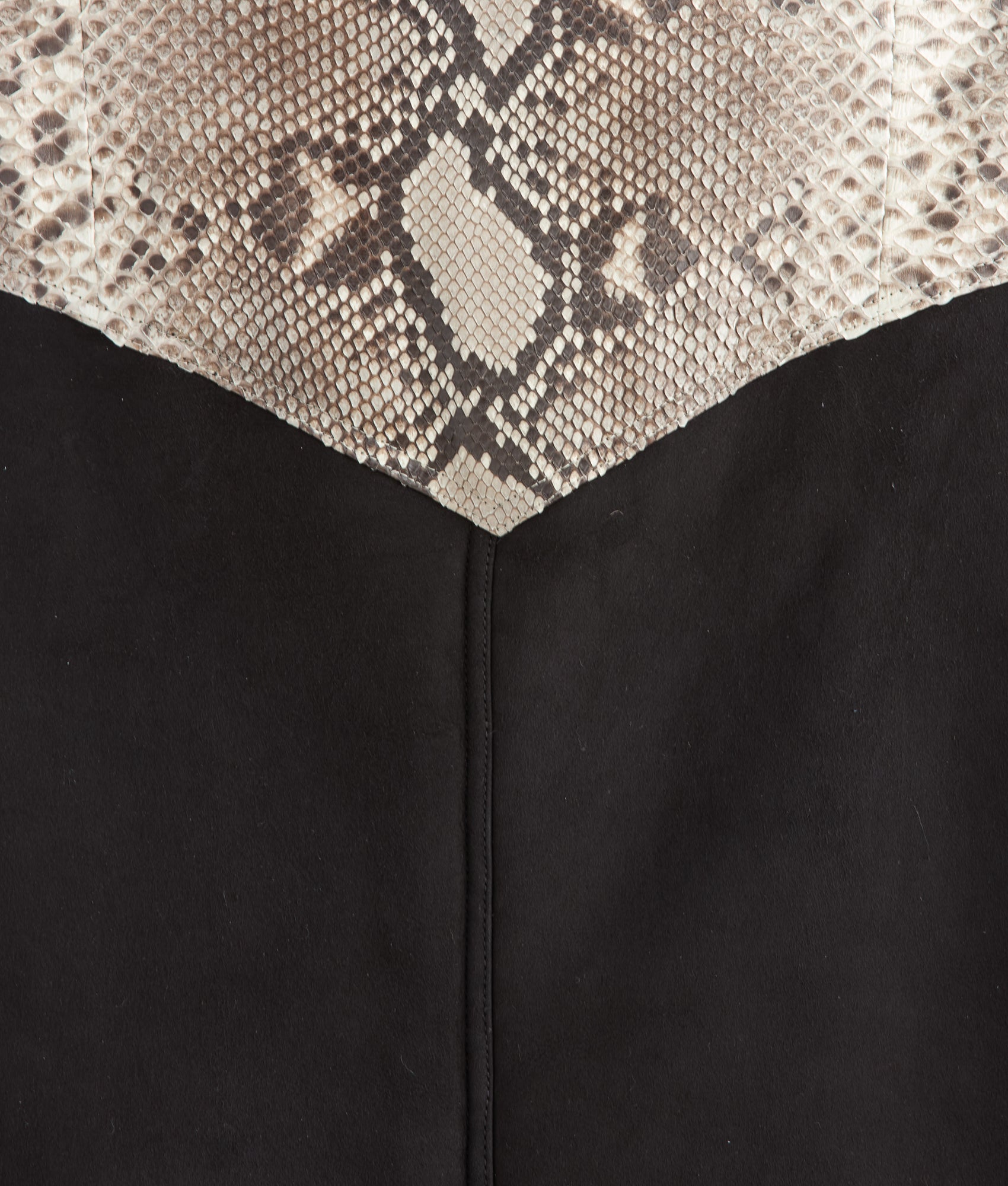 Dustin Exotic Vest :: Charcoal - Image 12