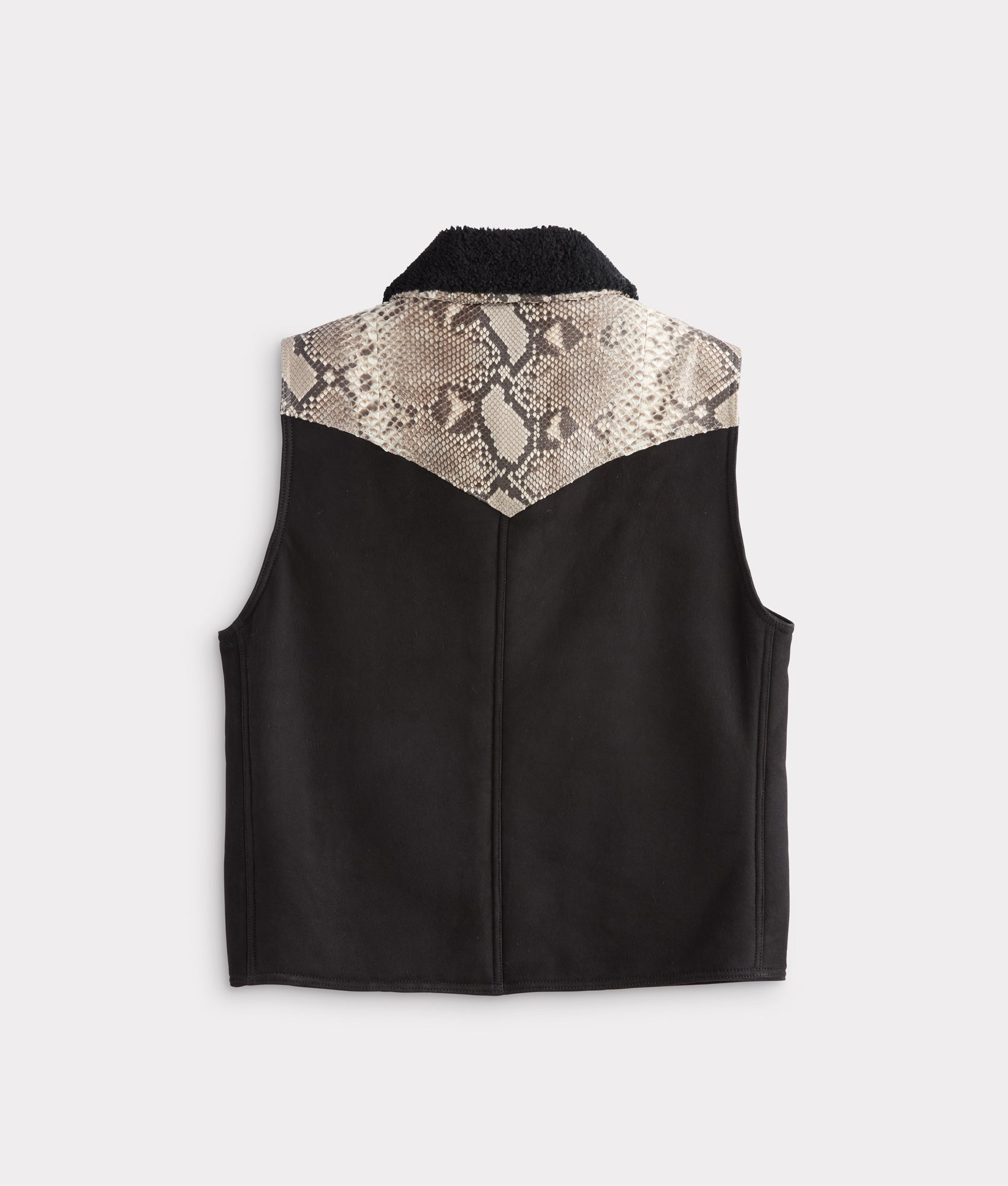 Dustin Exotic Vest :: Charcoal - Image 7