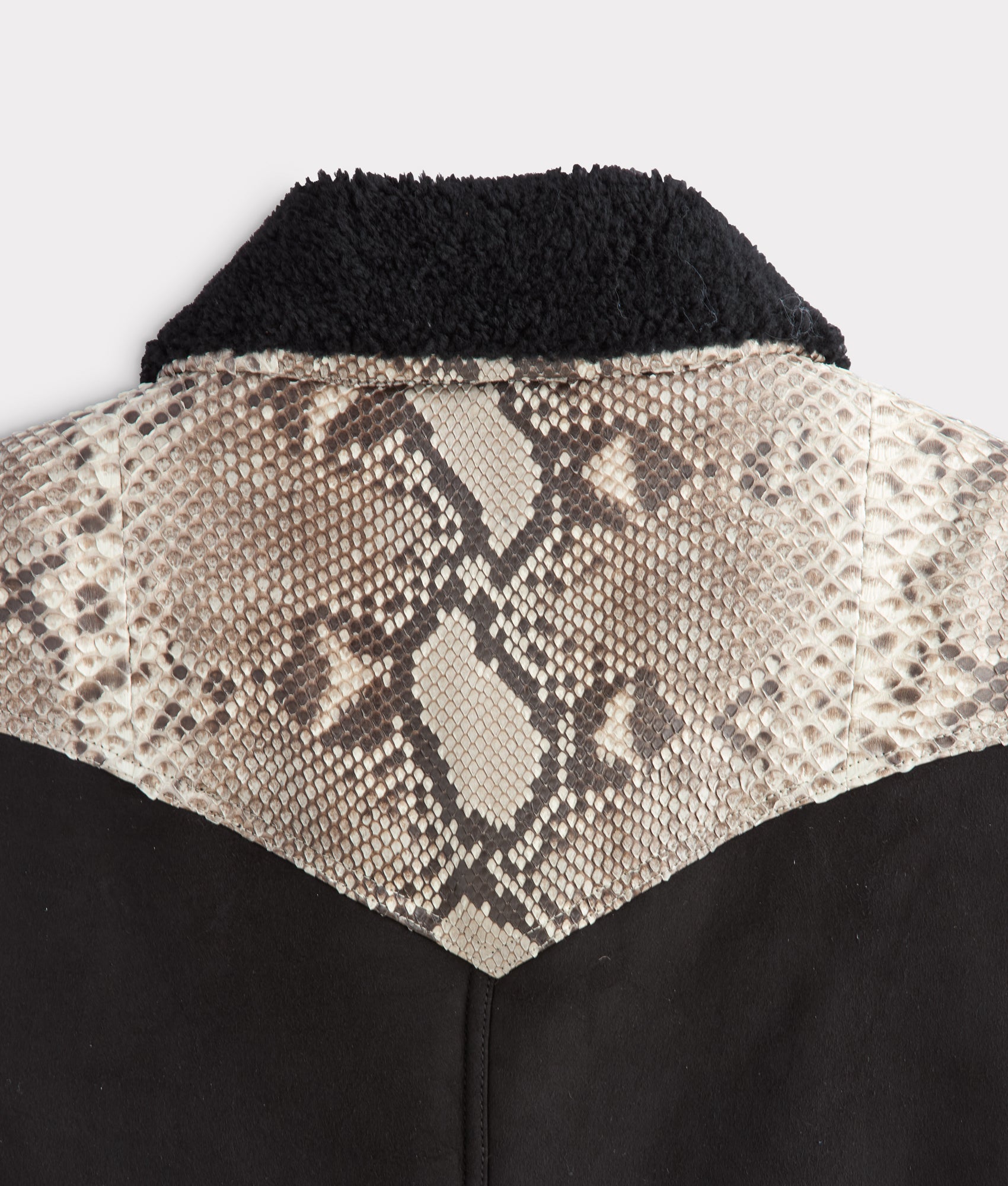 Dustin Exotic Vest :: Charcoal - Image 8