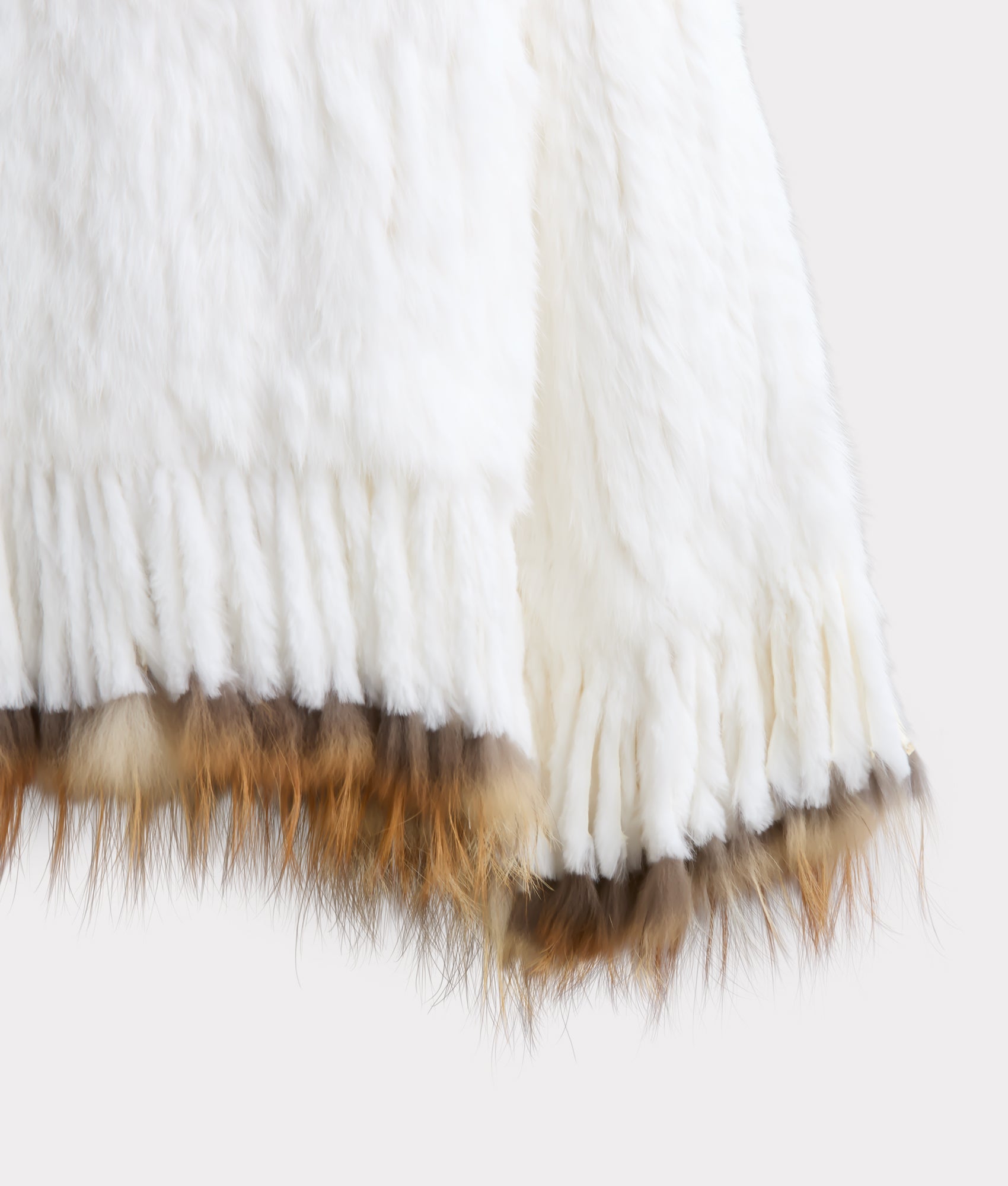 Francis Fur Fringe Jacket :: White - Image 13