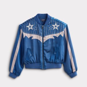 Lucchese x Dallas Cowboys Bomber Jacket :: Blue