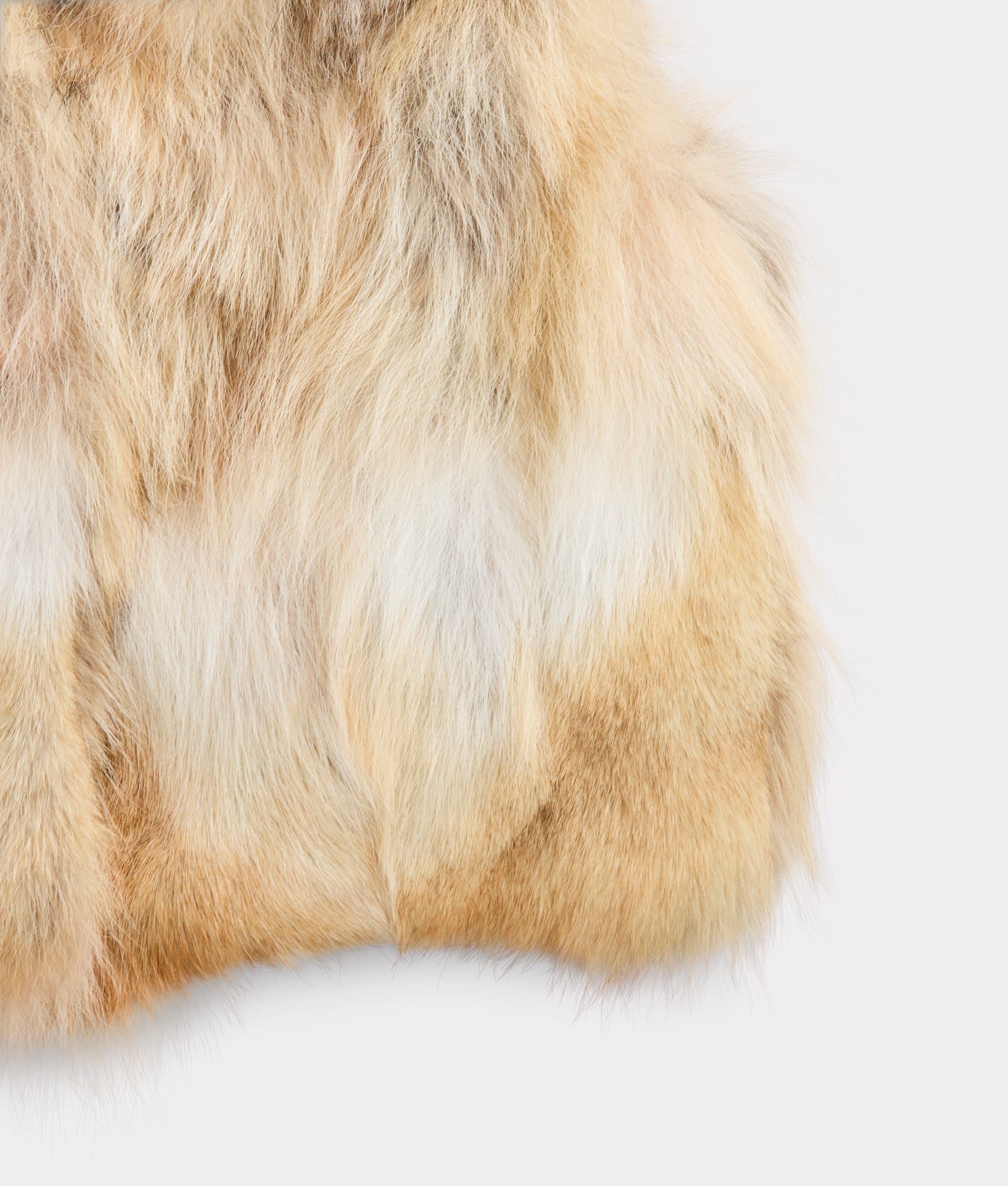 Kirsta Fur Vest :: Natural - Image 7