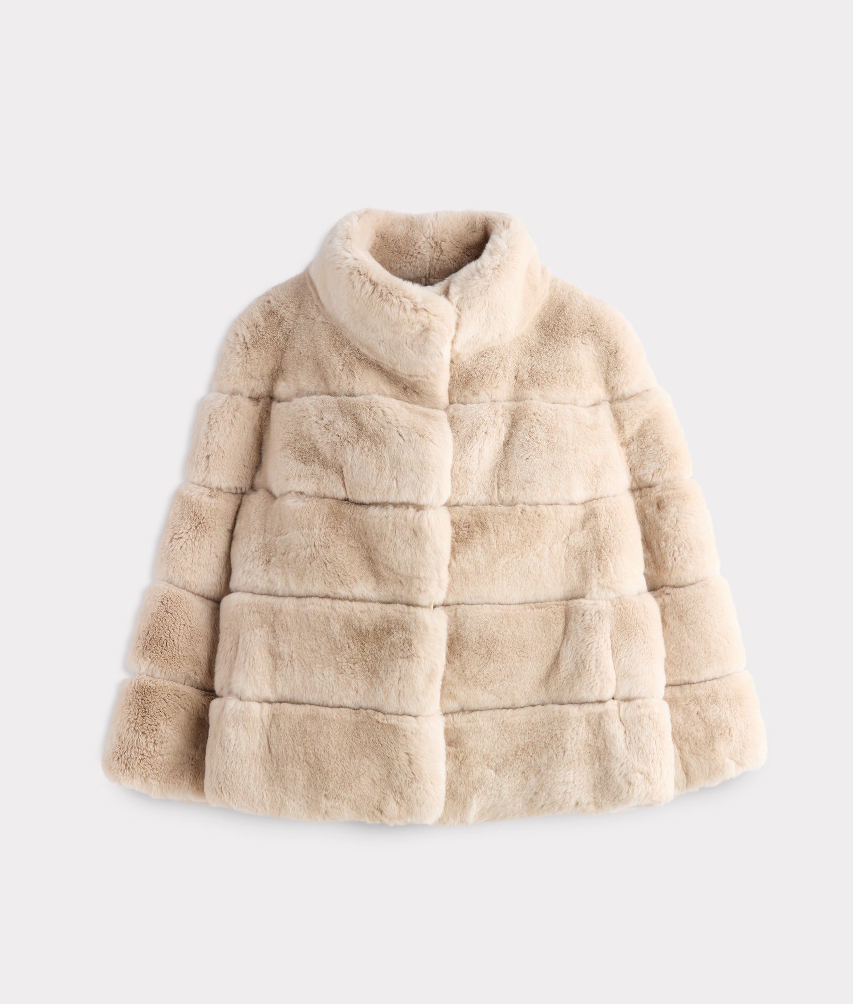 Leona Fur Coat :: Beige