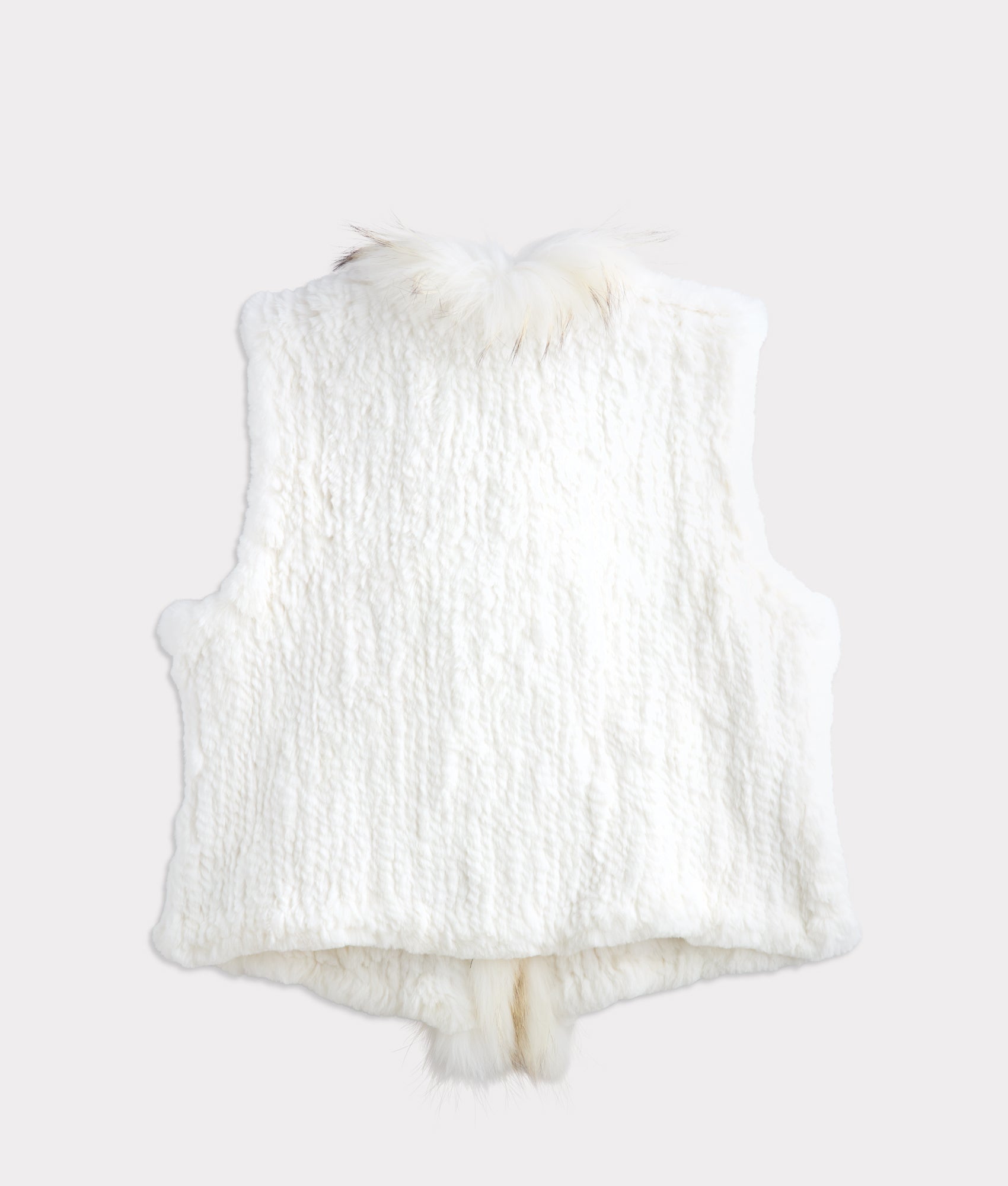 Elysian Fur Vest :: White - Image 3