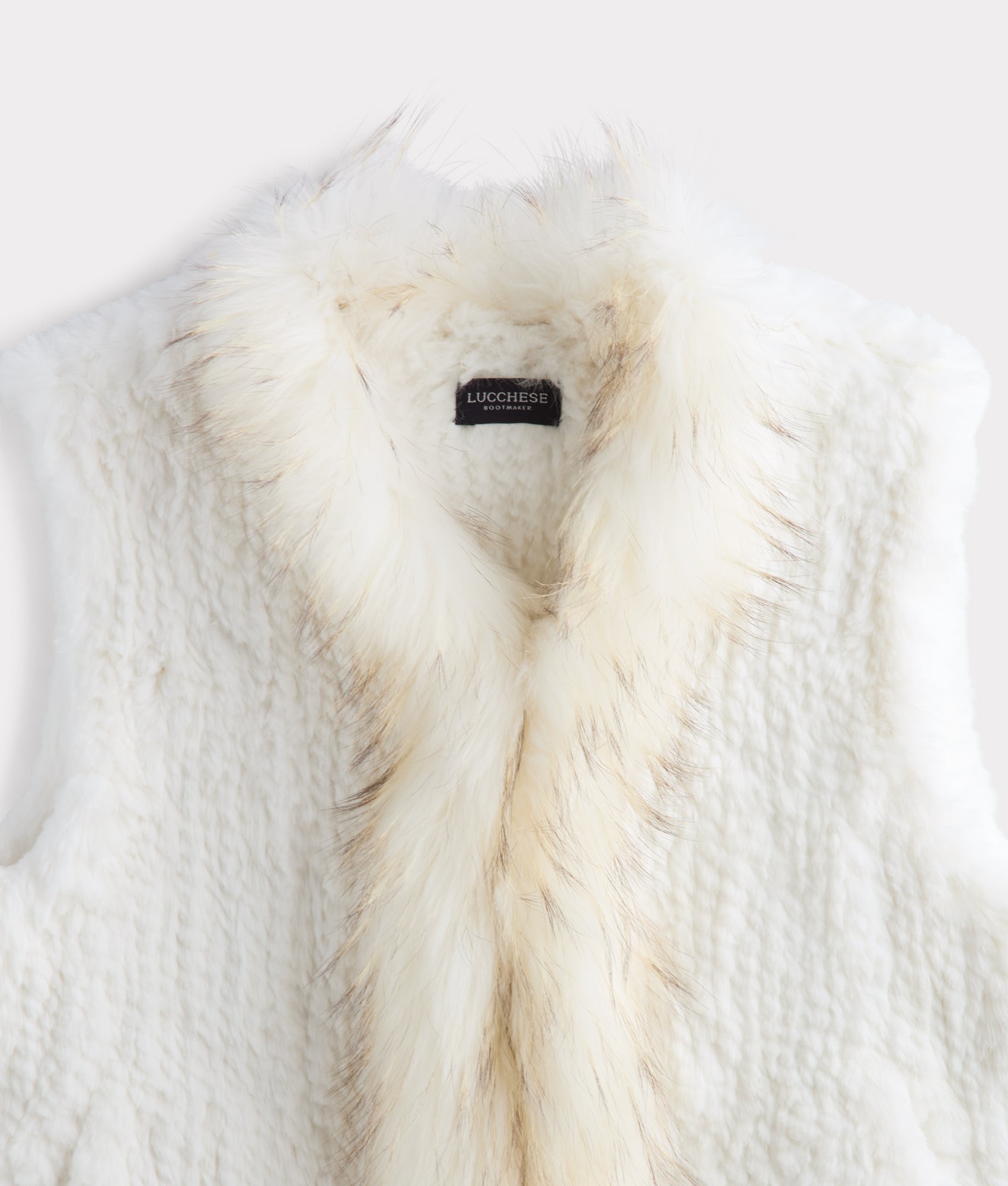 Elysian Fur Vest :: White - Image 7