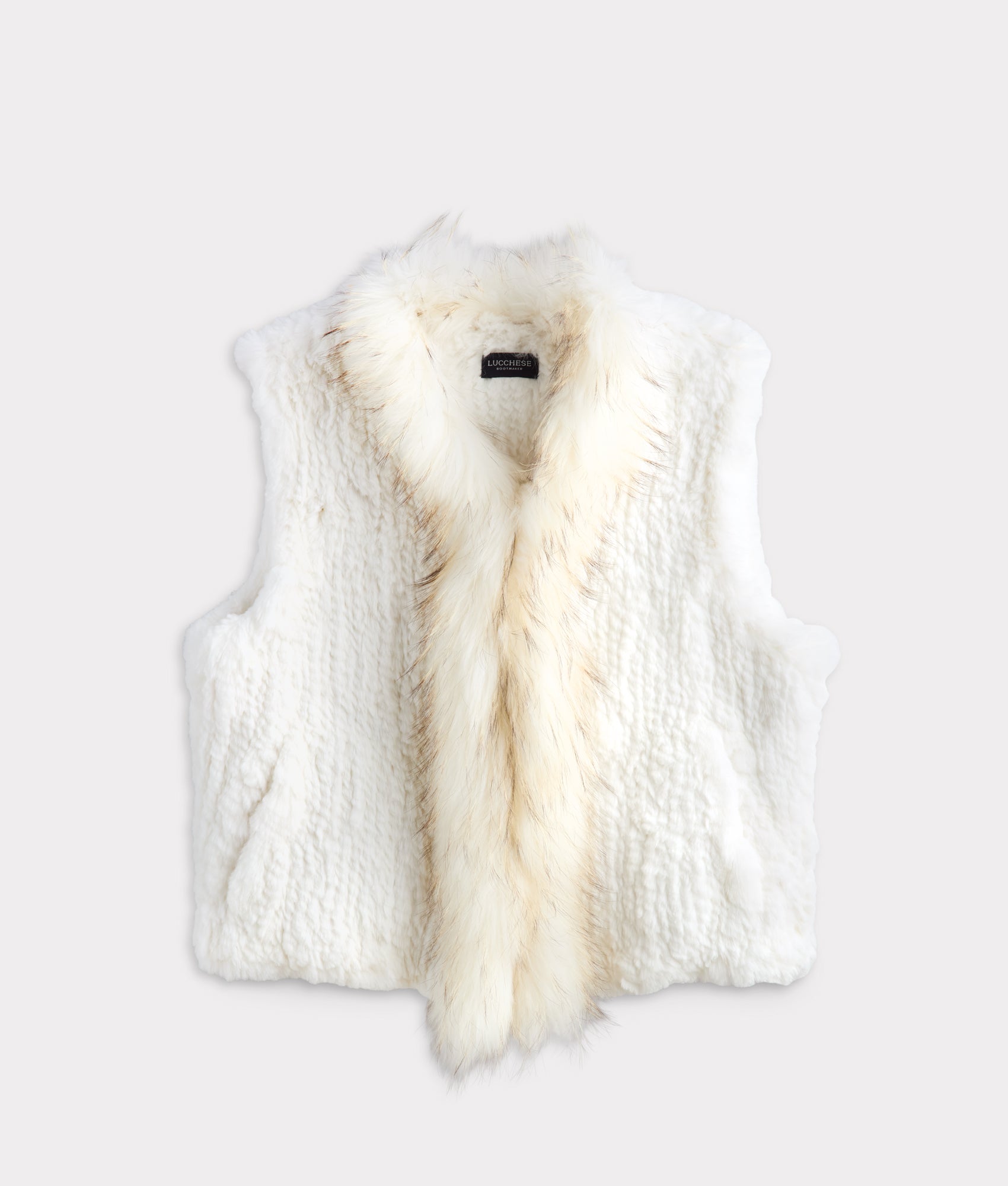 Elysian Fur Vest :: White