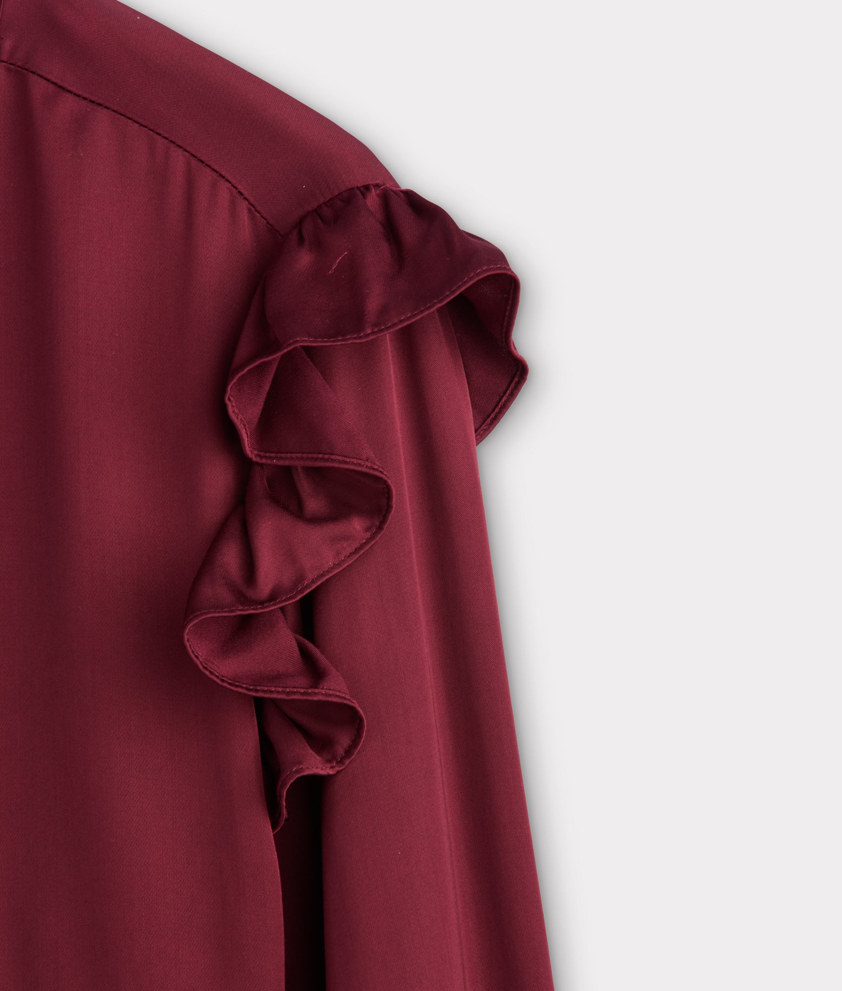 Lourdes Blouse :: Black Cherry - Image 6