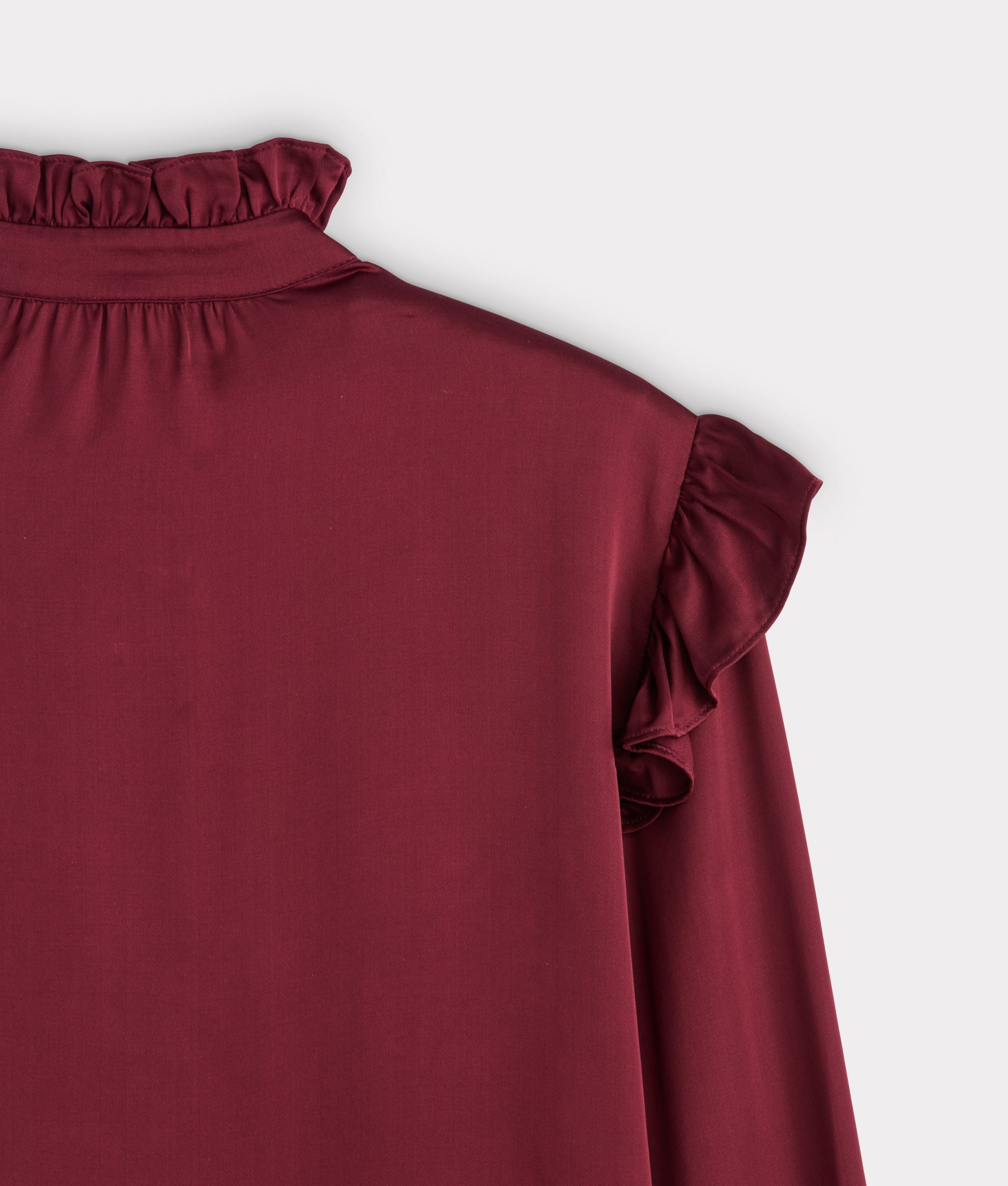 Lourdes Blouse :: Black Cherry - Image 12