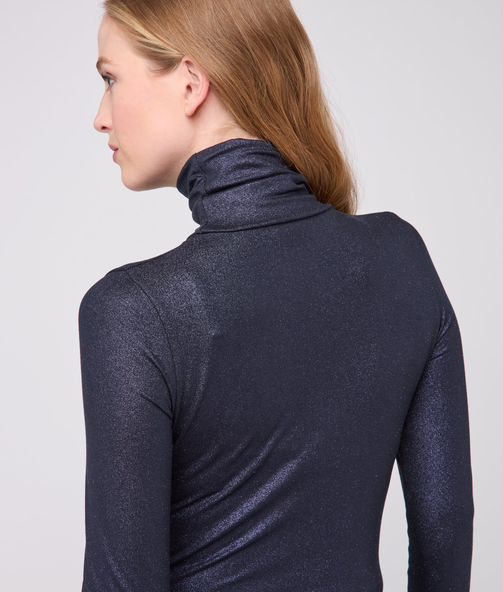 Aria Turtleneck :: Navy - Image 6