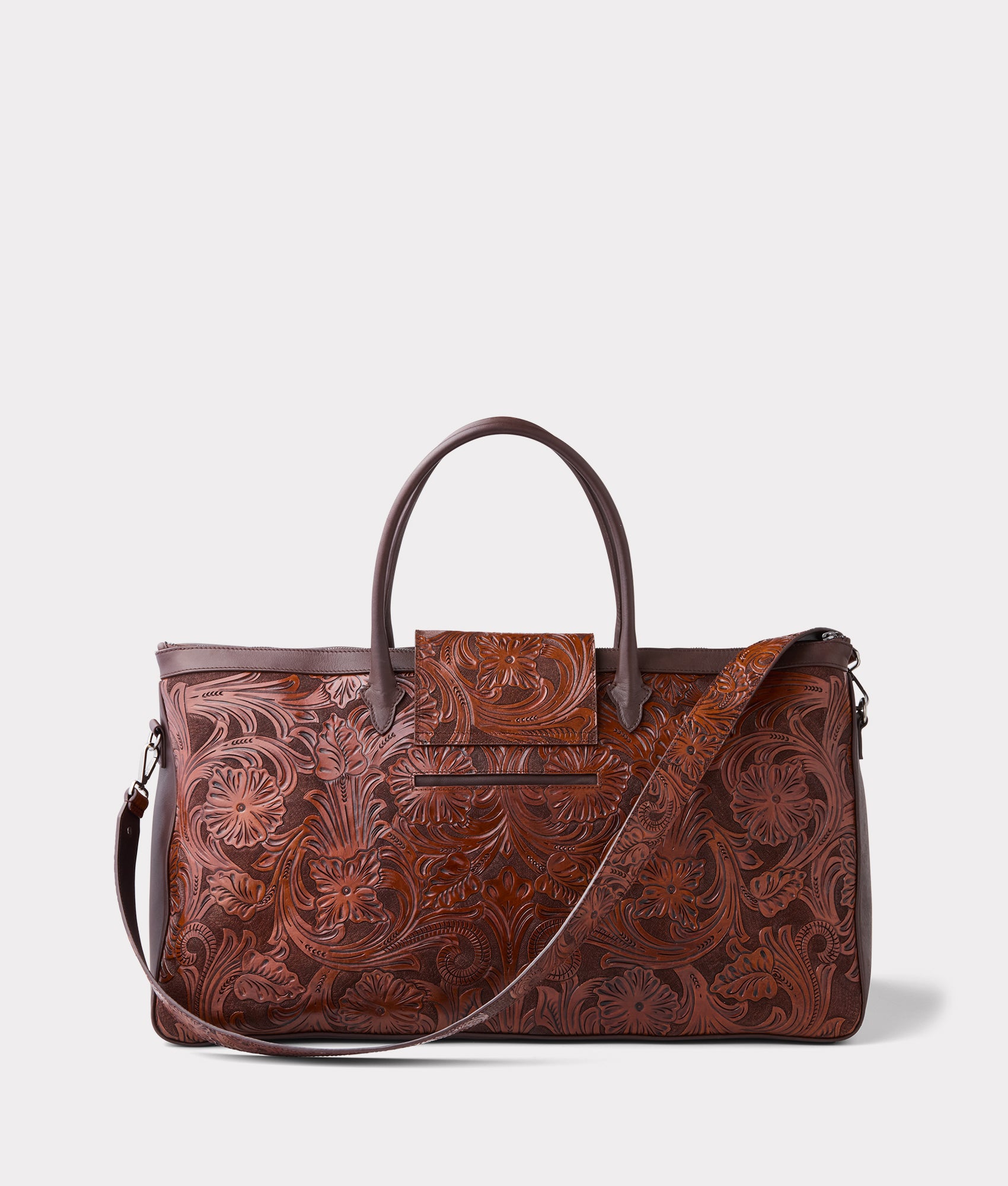 Intagliare Weekender Bag :: Congac - Image 4
