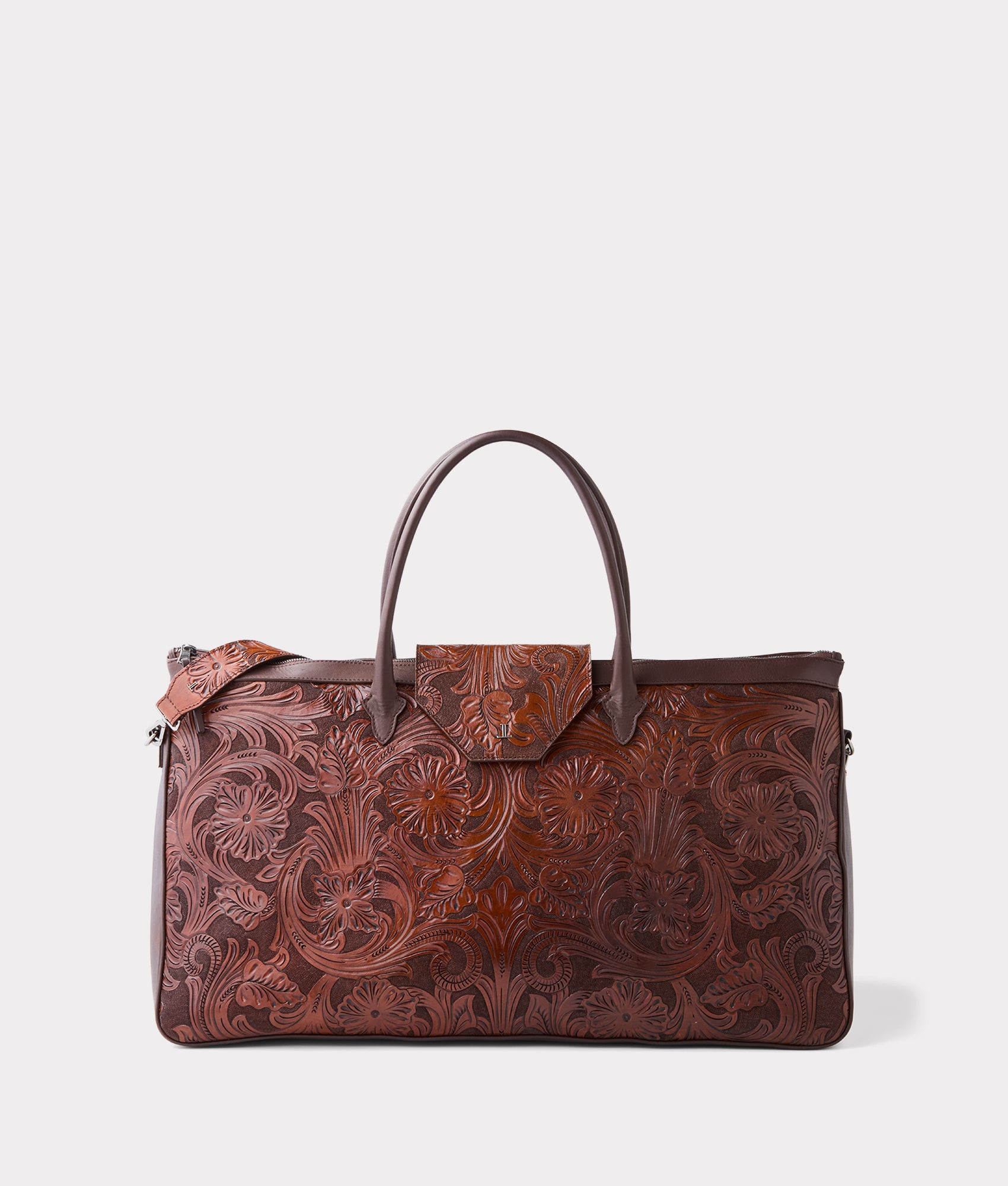Intagliare Weekender Bag :: Congac - Image 5