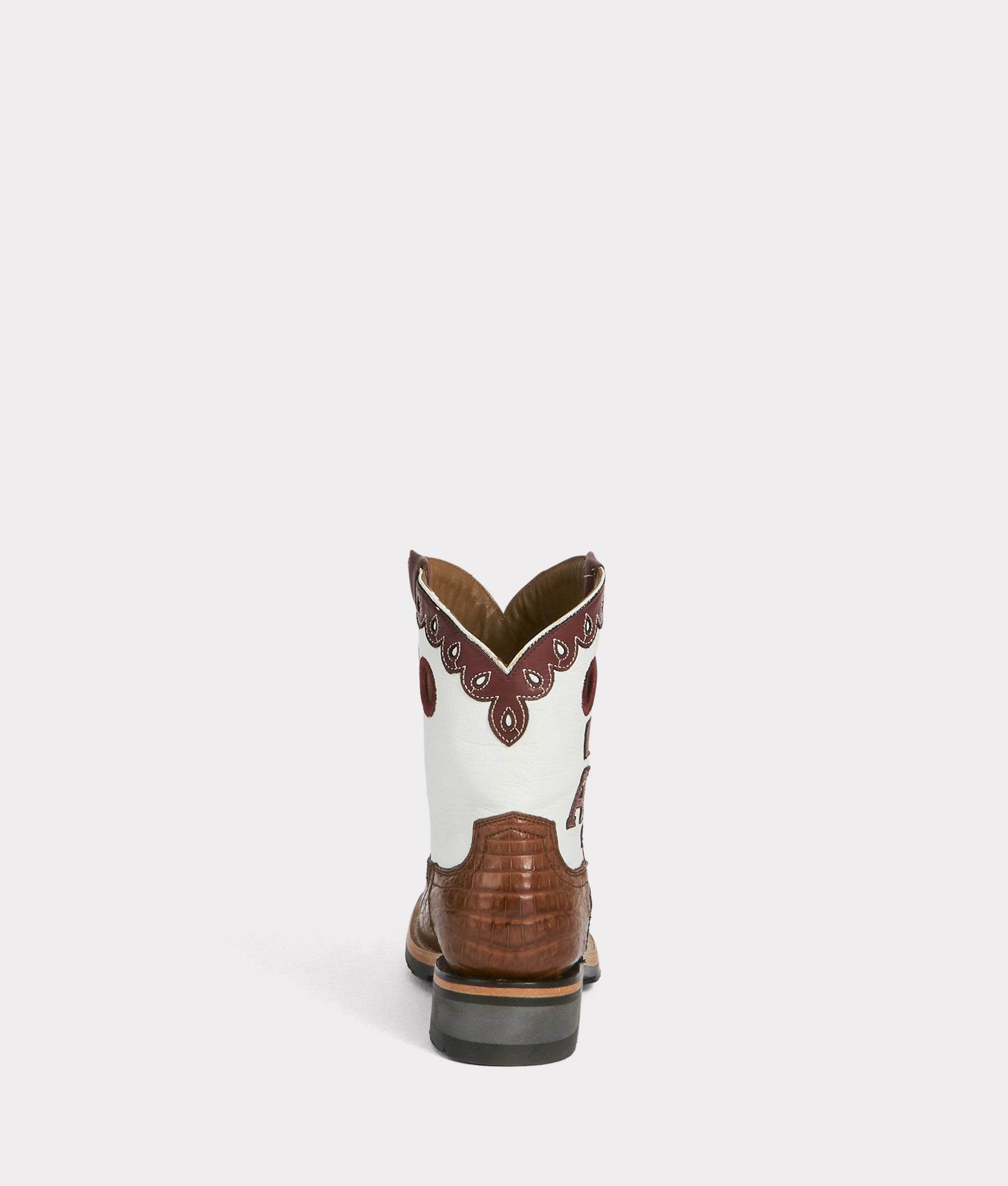 Women's A&M Exotic Barn Boot :: Sienna - Image 4
