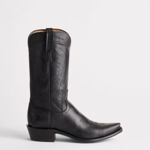 Bart :: Black + Cowhide