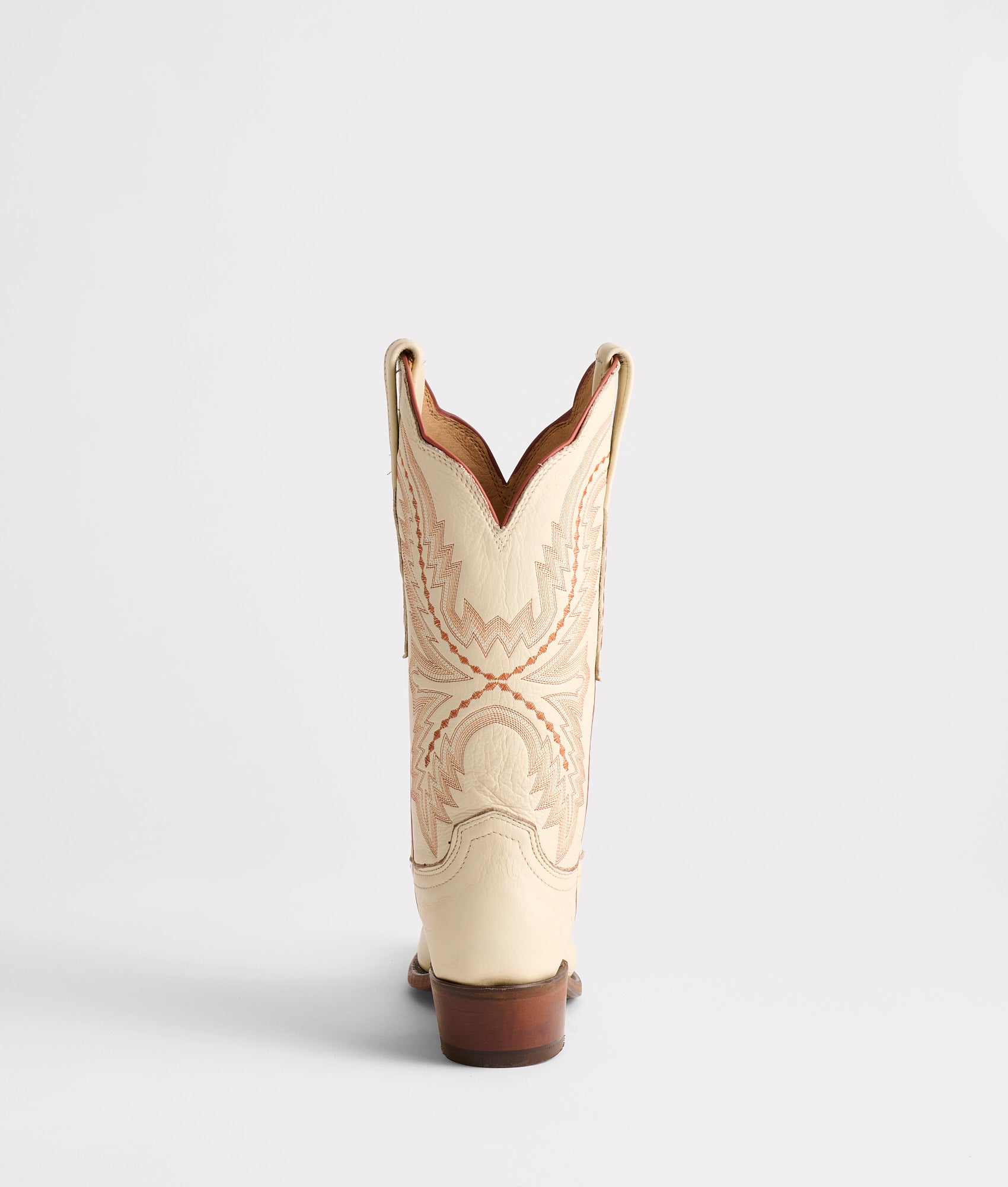 Tilly :: Glitz Cream W/ Burnt Orange Stitching - Image 4