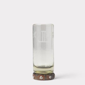 Mirrored L Triple Zackshot Glass :: Iron
