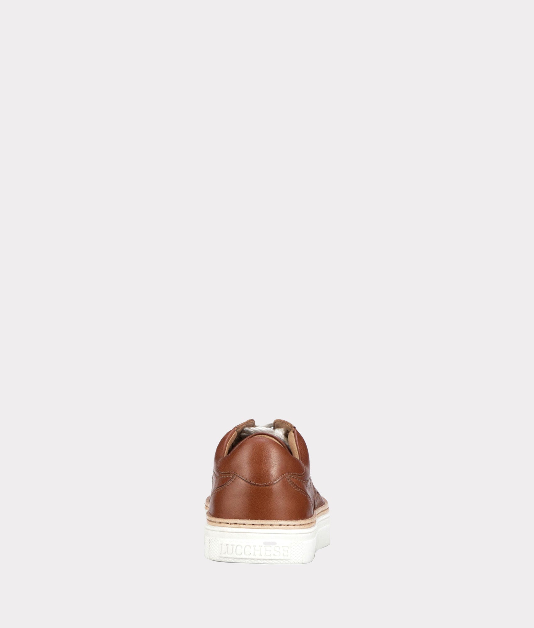 Double L lace Up Sneaker :: Whiskey - Image 4