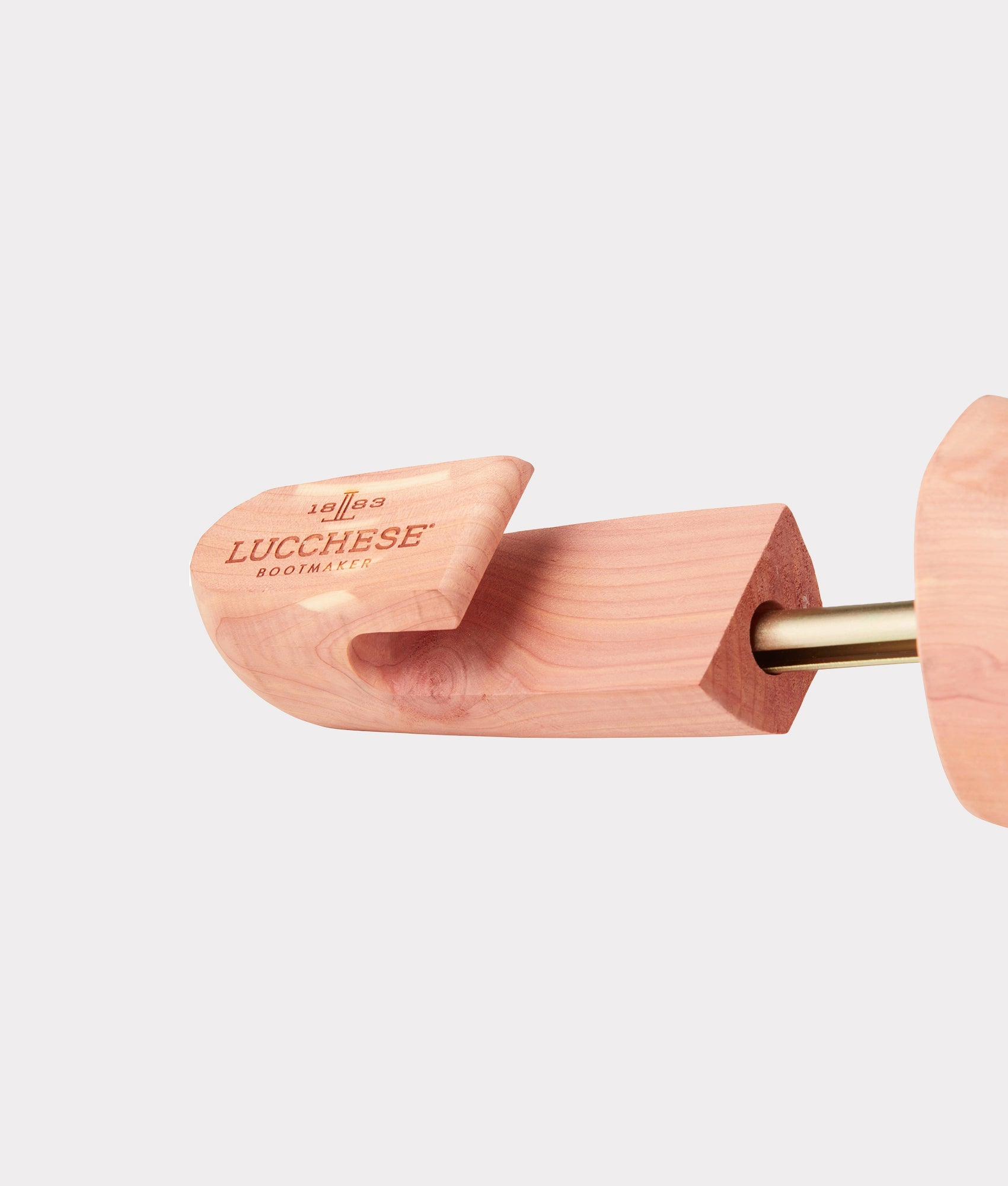 Men's Laser Cut Boot Trees :: Natural - Image 2