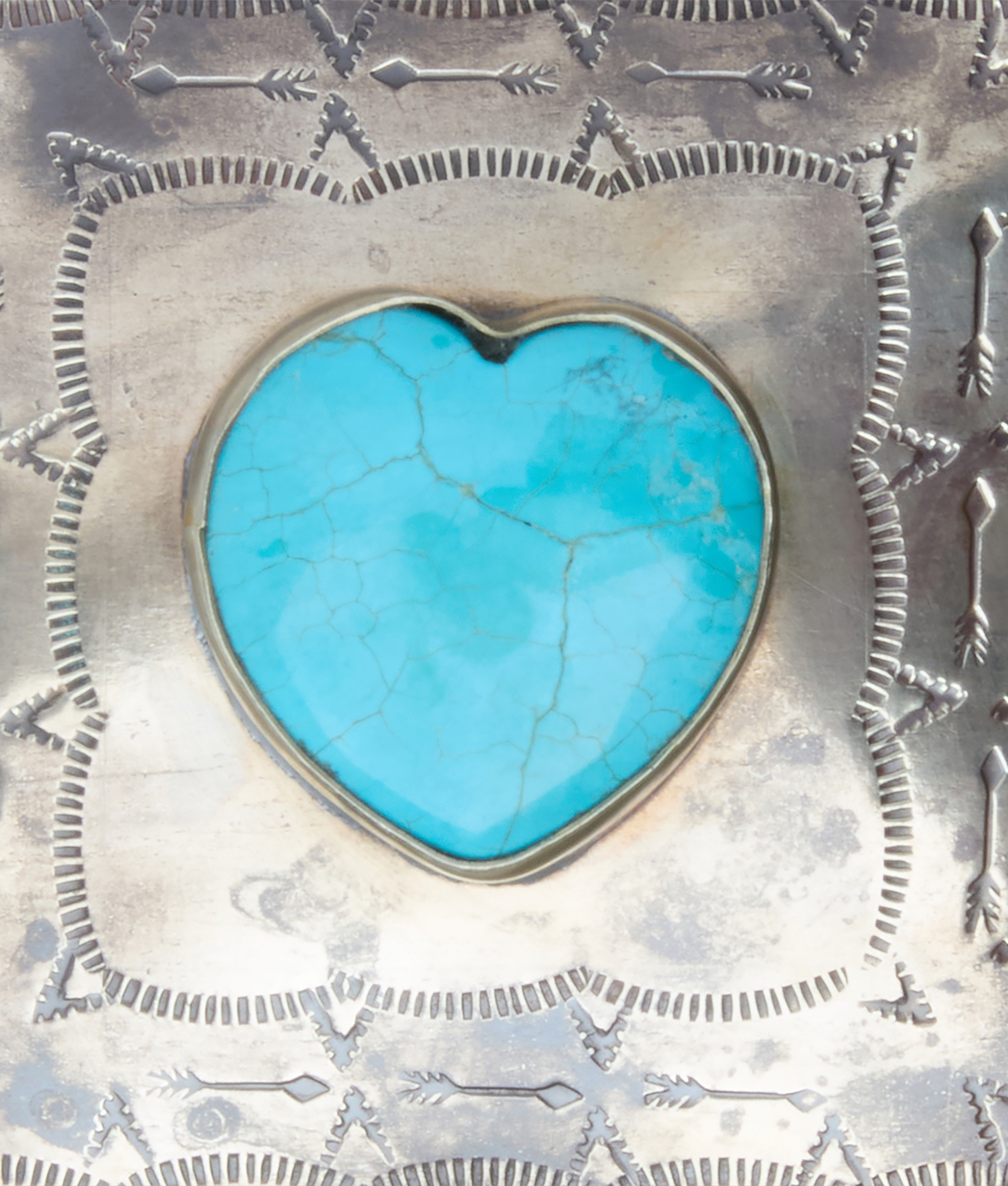 Southwestern Heart Box :: Silver - Image 7