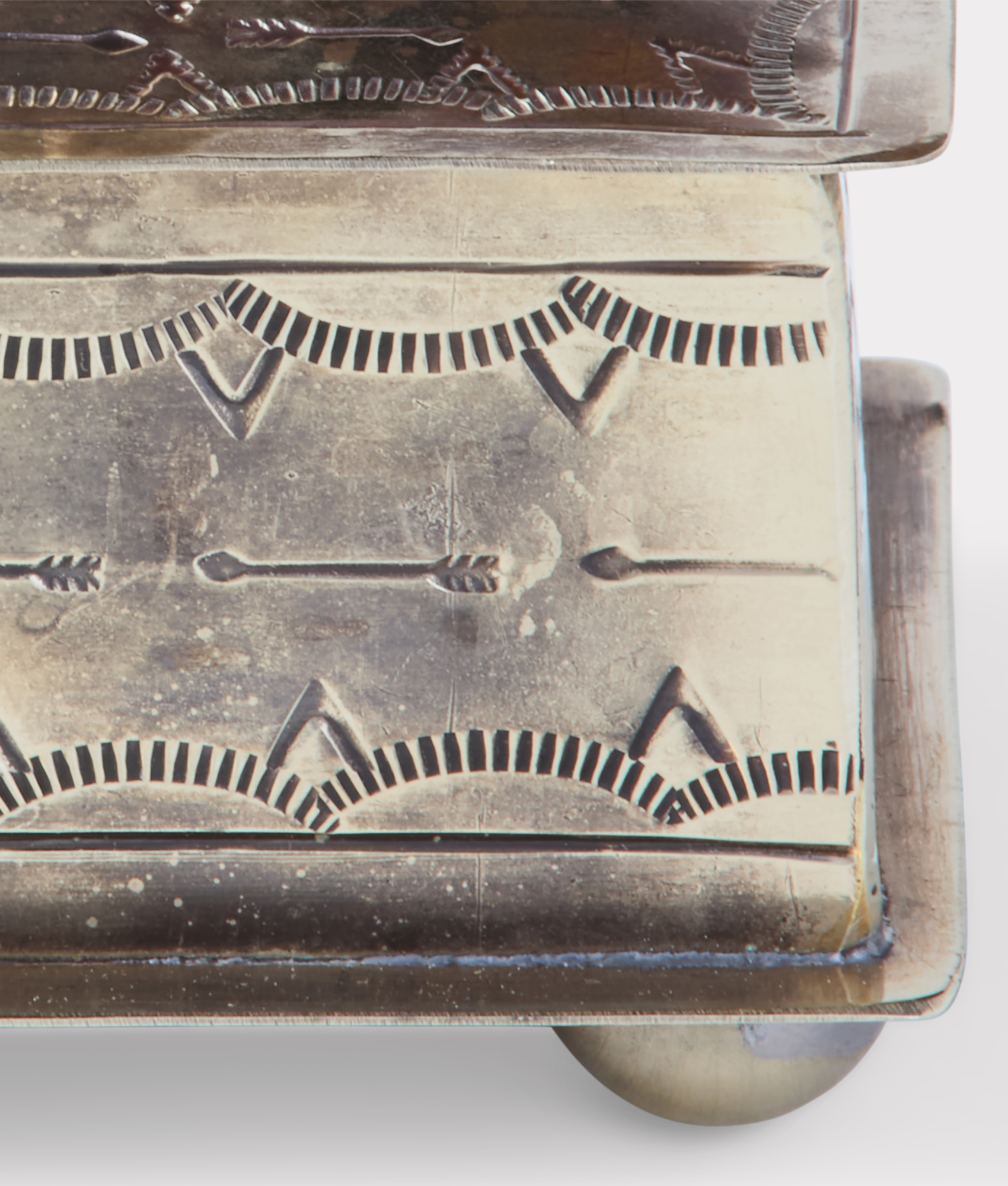 Southwestern Heart Box :: Silver - Image 8