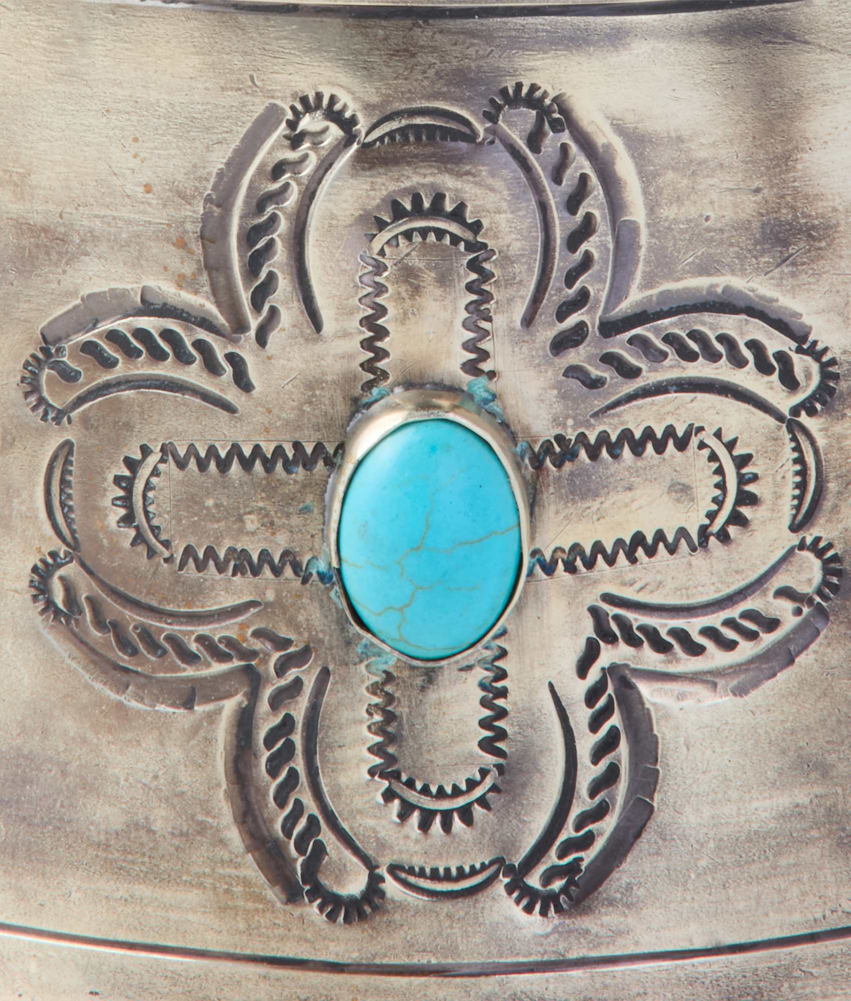 Southwestern Wine Coaster :: Silver - Image 2