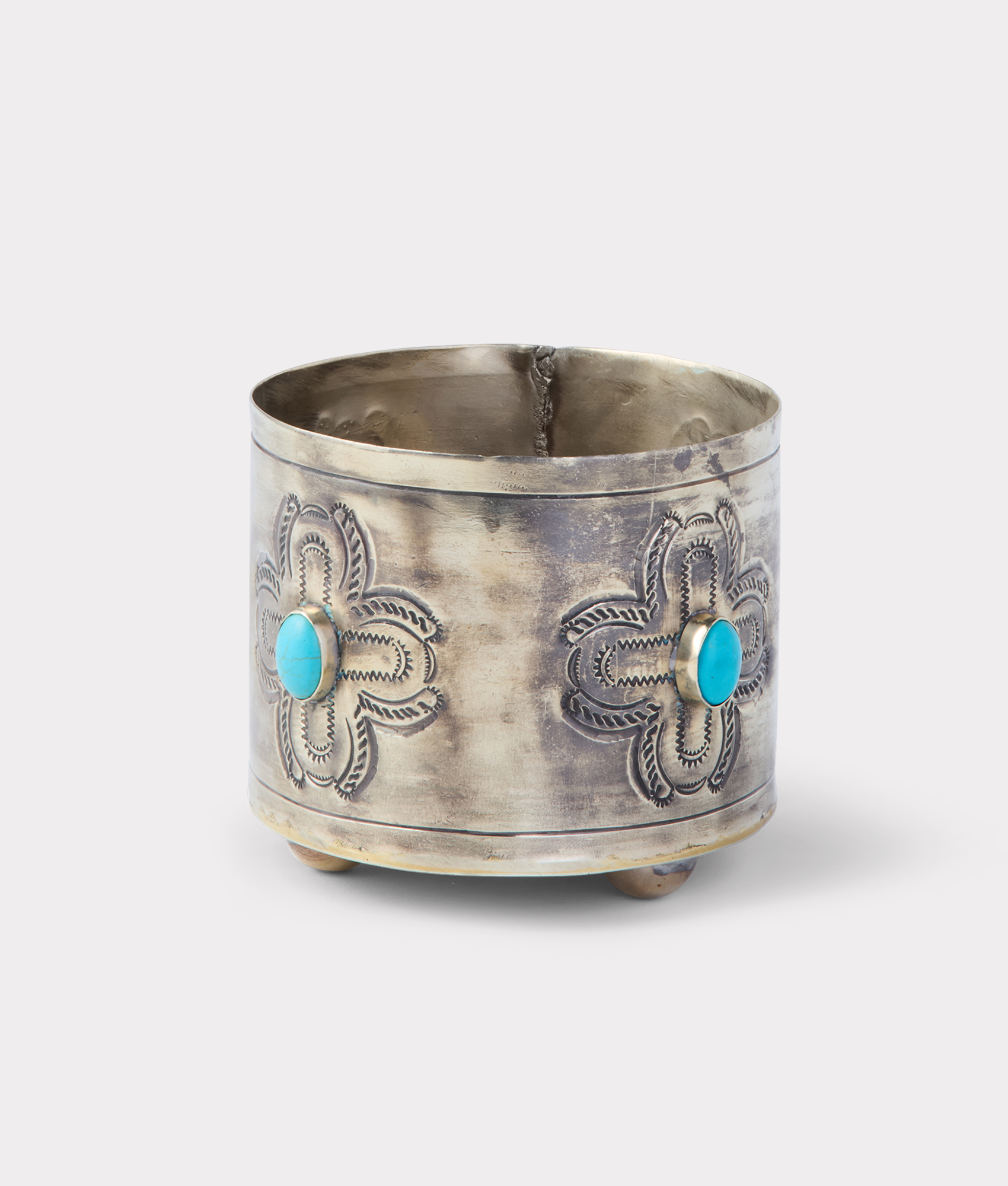 Southwestern Wine Coaster :: Silver - Image 3