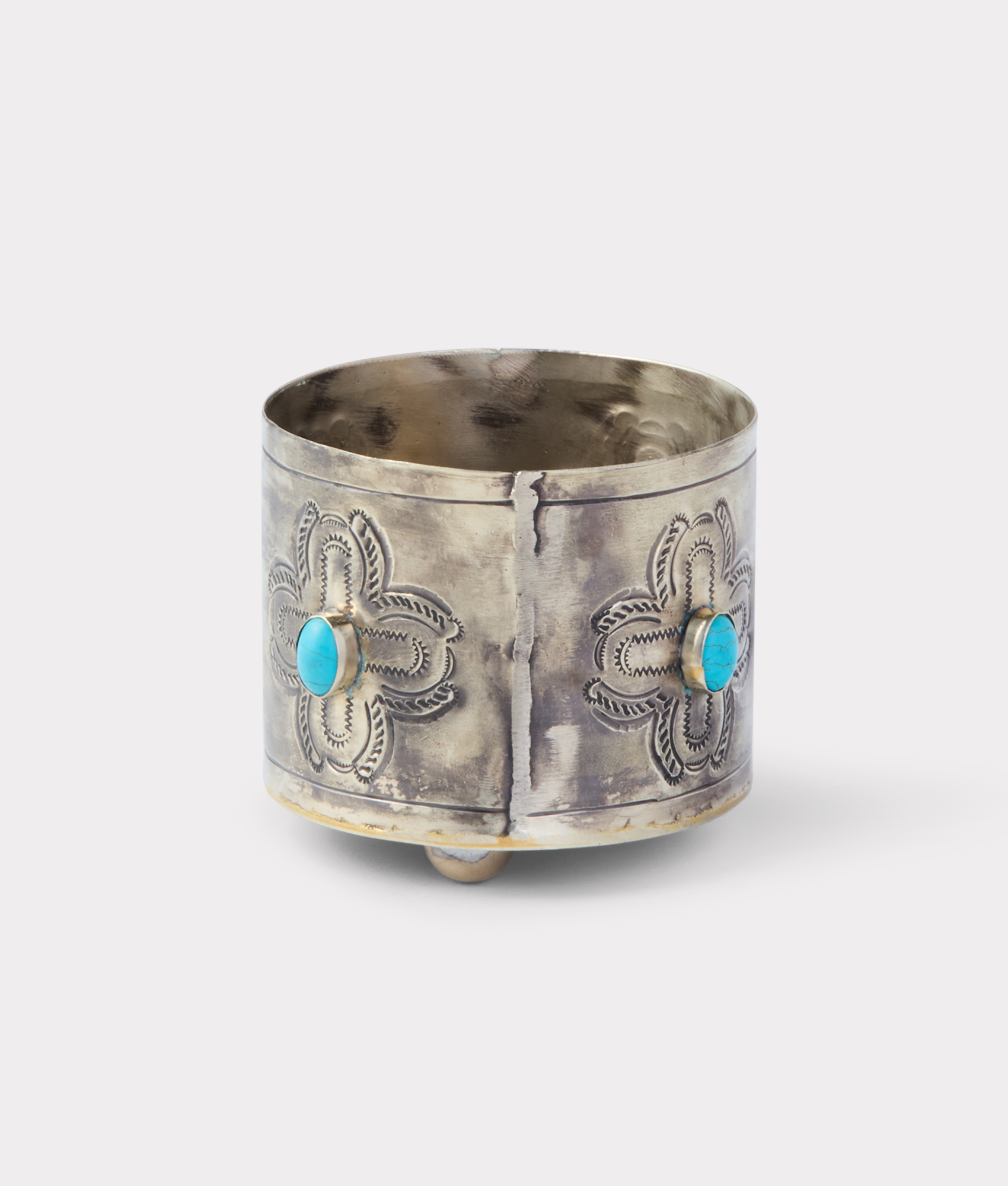 Southwestern Wine Coaster :: Silver - Image 4