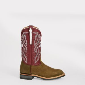 Men's A&M Horseman Barn Boot :: Olive